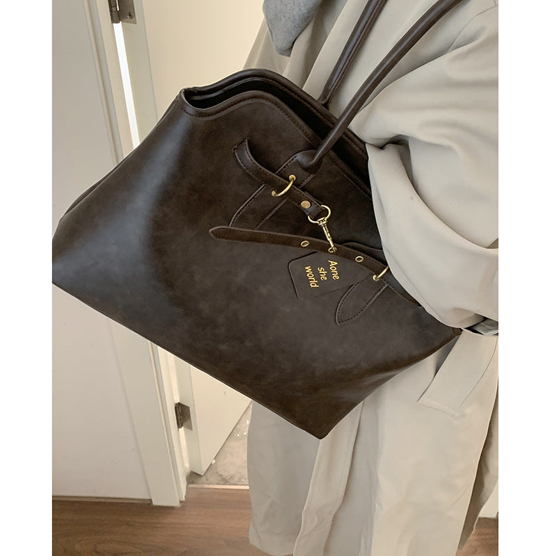 Women's Portable Commuter Simple Underarm High Sense Armpit Bags