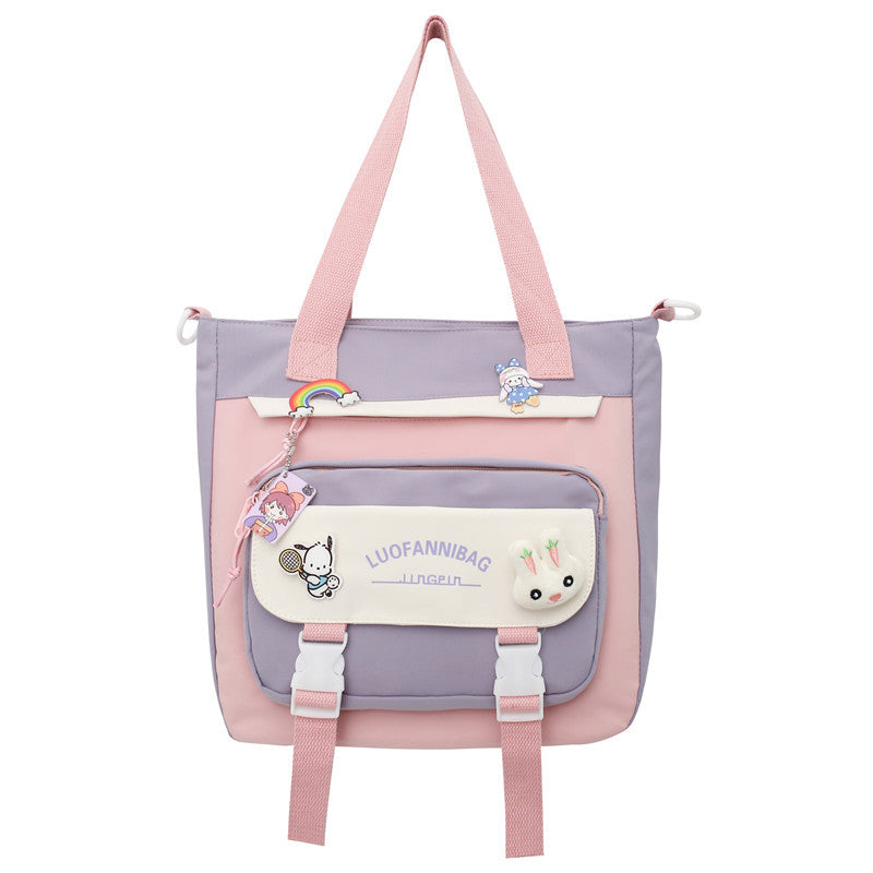 Leisure Junior High Female College Korean Backpacks