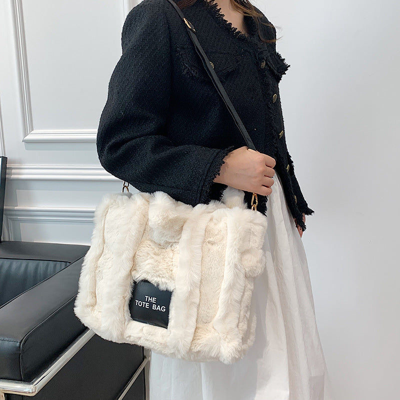 Women's Summer Plush Portable Retro Popular Western Bags