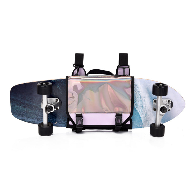Reflective Color Changing Double Rocker Size Fish Board Sports Backpacks