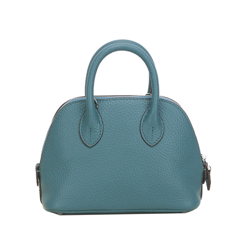 Women's Shell Genuine Leather Simple Fashionable Stylish Shoulder Bags