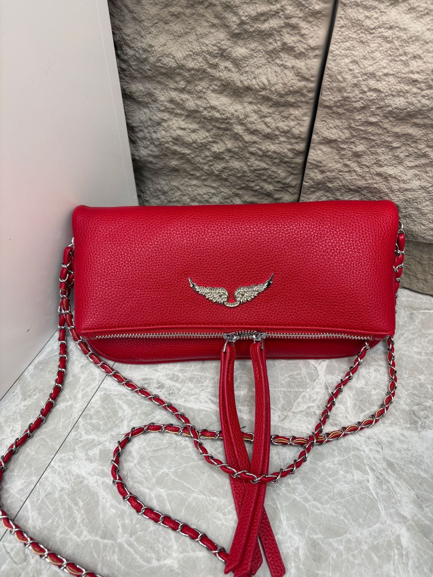 Women's Wings Chain Trendy Versatile Fashion Retro Shoulder Bags