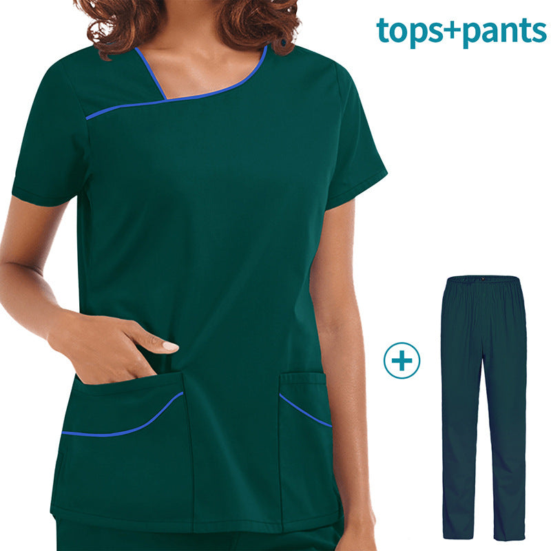 Washing Female Skin Management Work Clothes Nurse Shorts