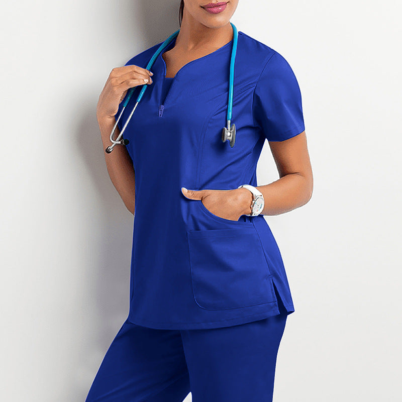 Oral Dentist Surgical Gown Split Undergarments Uniform