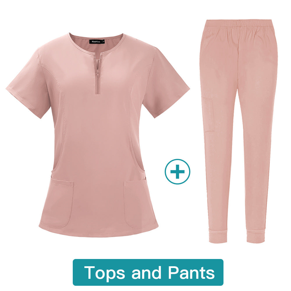 Elastic Hospital Oral Dentist Surgical Gown Uniform
