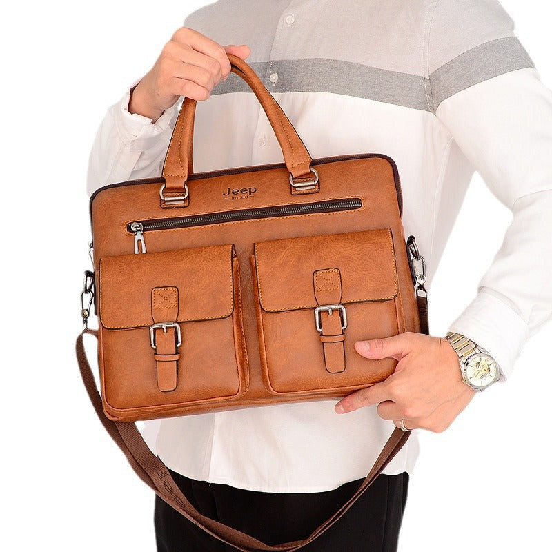 Men's Stylish Classic Fashion Creative Business Men's Handbags