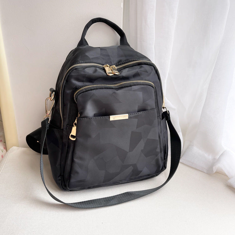 Women's Waterproof Nylon Cloth Fashion Simple Backpacks