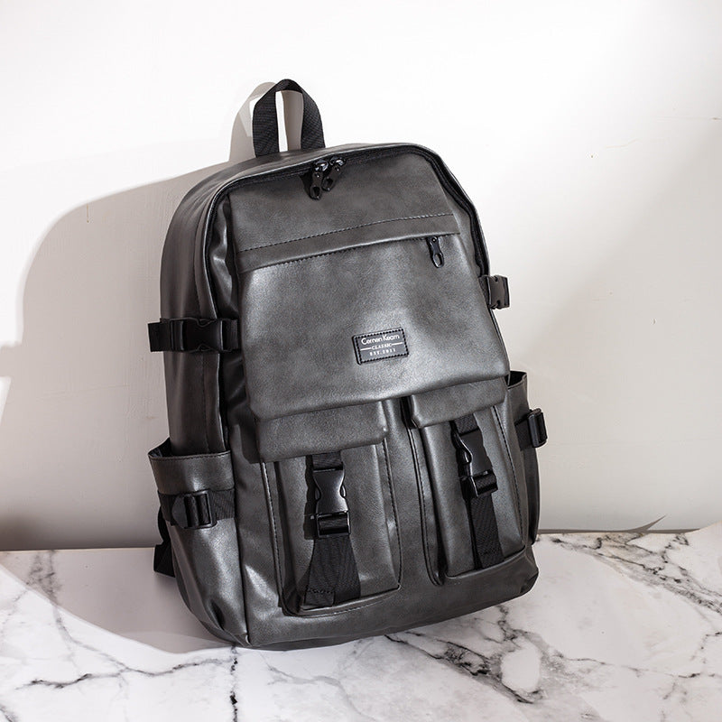 Men's Trendy Cool College High Simple Large Backpacks