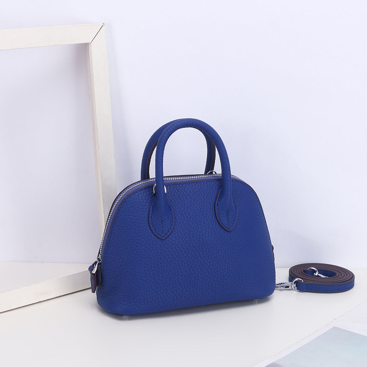 Women's Shell Genuine Leather Simple Fashionable Stylish Shoulder Bags