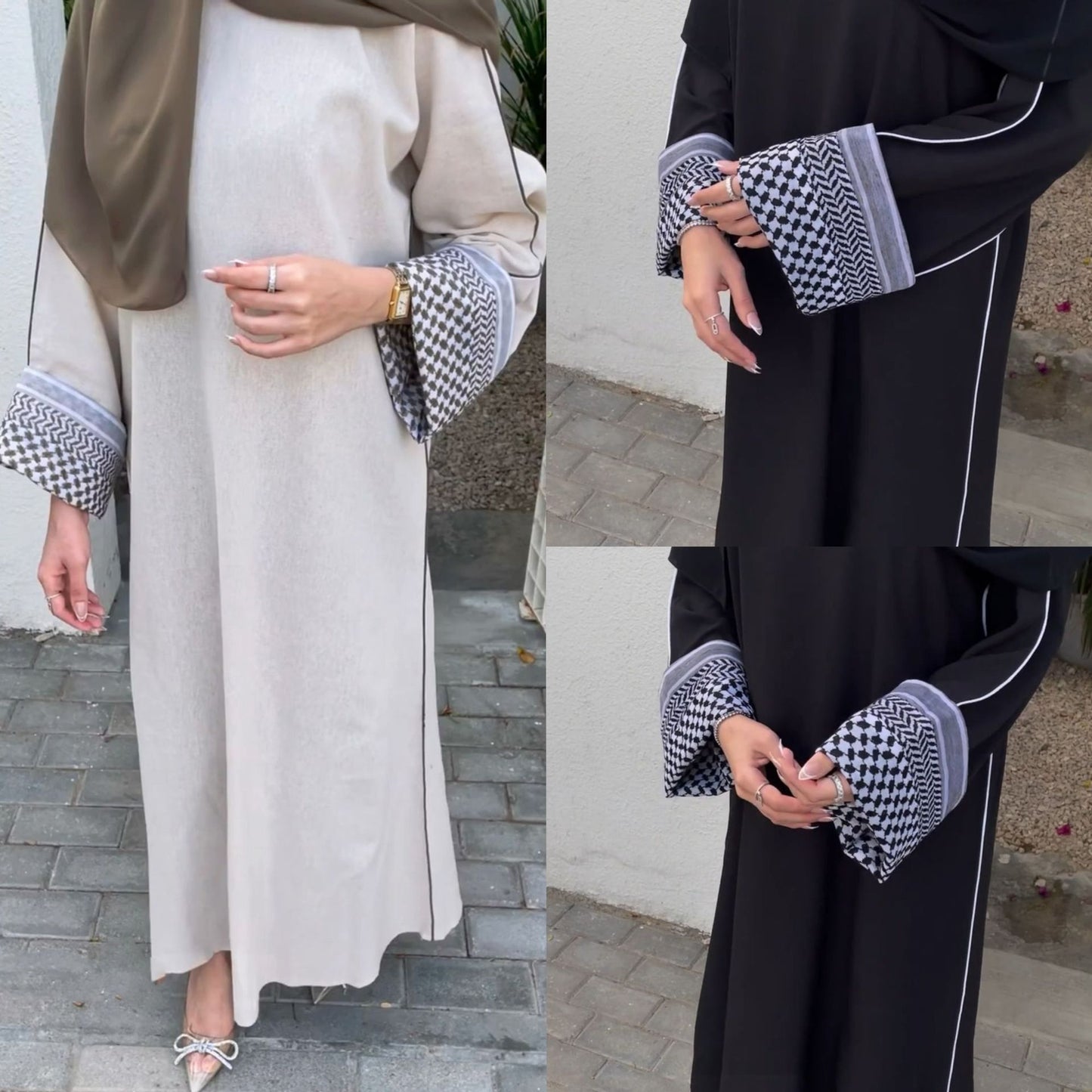 Trendy Turkish Stitching Series Elegant Dress Clothing