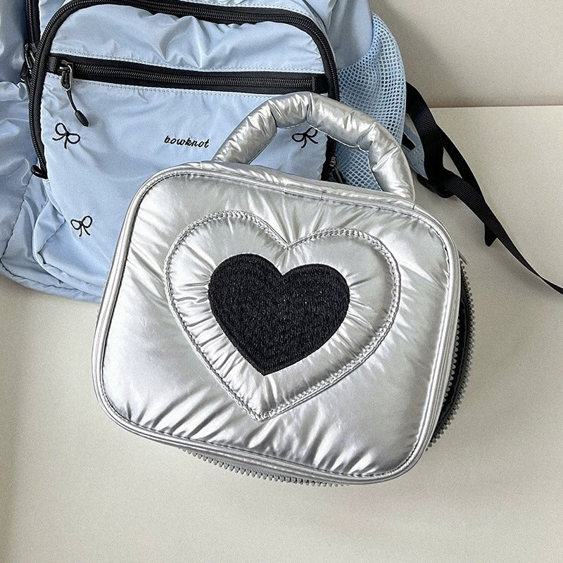 Women's Embroidered Bright Large Capacity Portable Multifunctional Bags