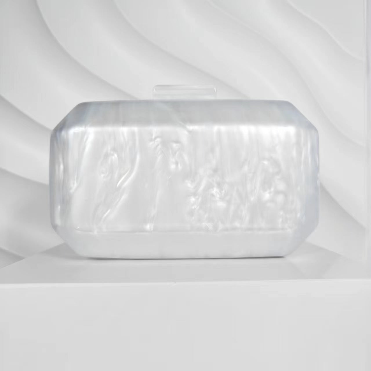 Women's Marble Fashion Summer Beach Acrylic Evening Bags