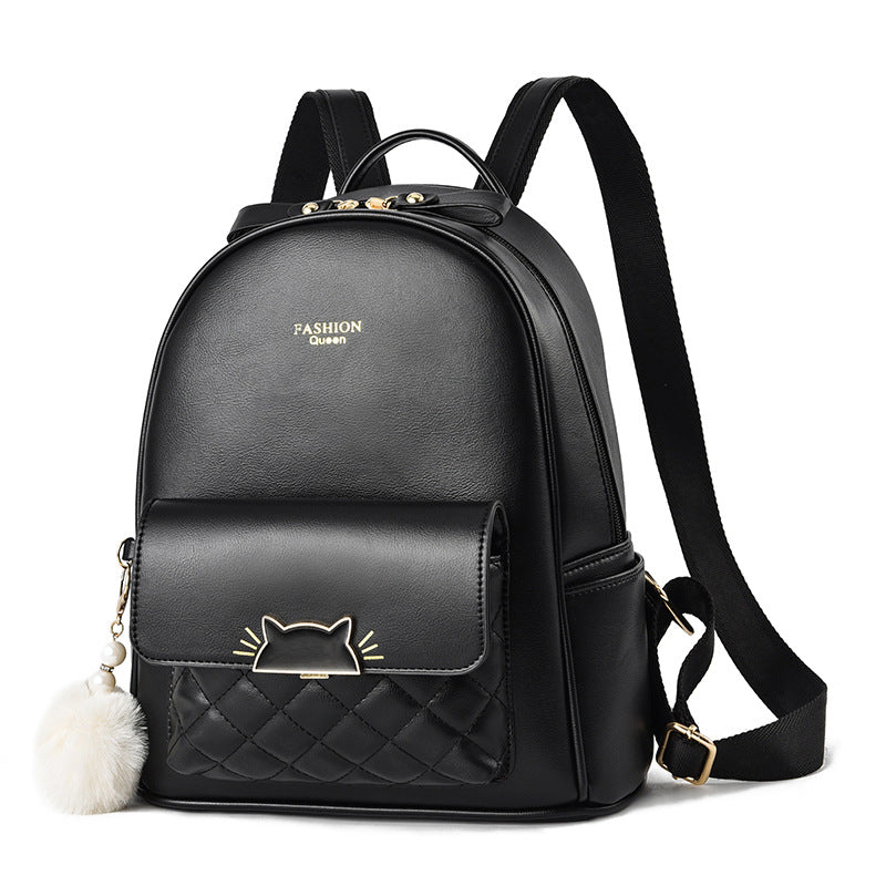 Women's Temperament Wild Trendy Fashion Large Capacity Backpacks
