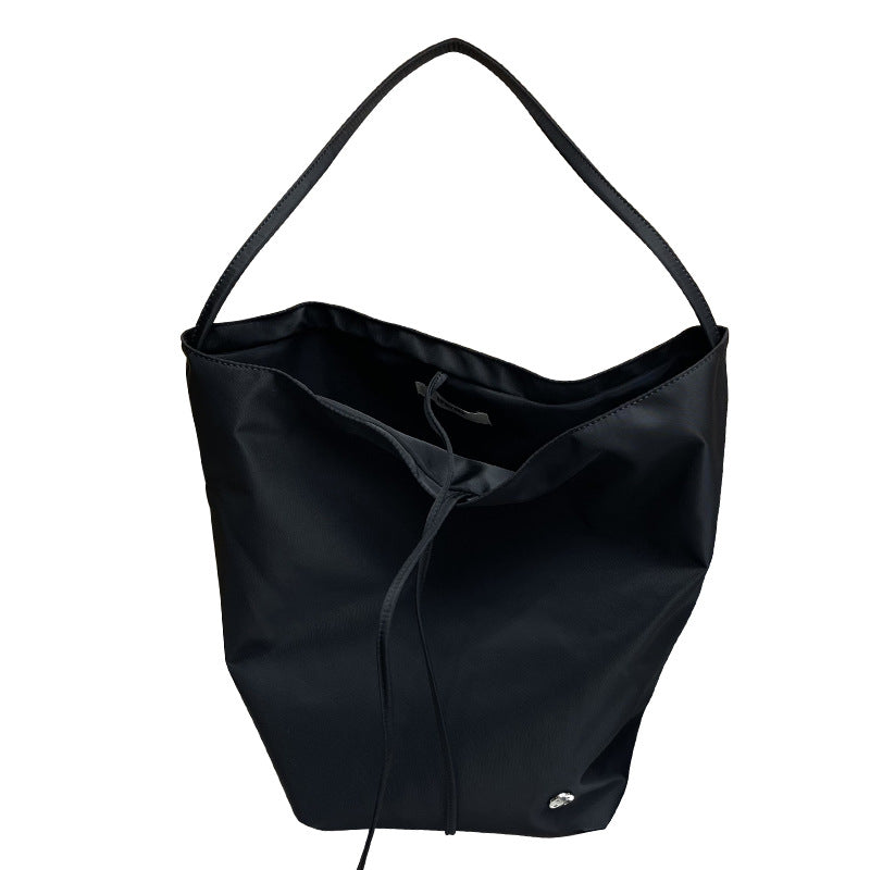 Women's Oxford Cloth Hand Holding Large Capacity Bucket Bags