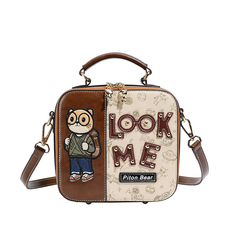 Women's Source Stylish Commuter Large Capacity Women's Messenger Bag