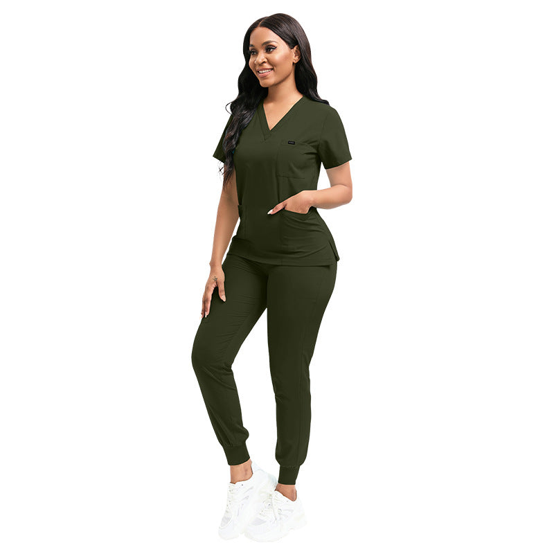 Men's Clinic Nurse Work Clothes Neutral Scrub Nursing Uniform