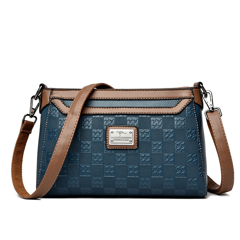 Women's Slouchy Elegant Fashion Rhombus Printed Crossbody Bags