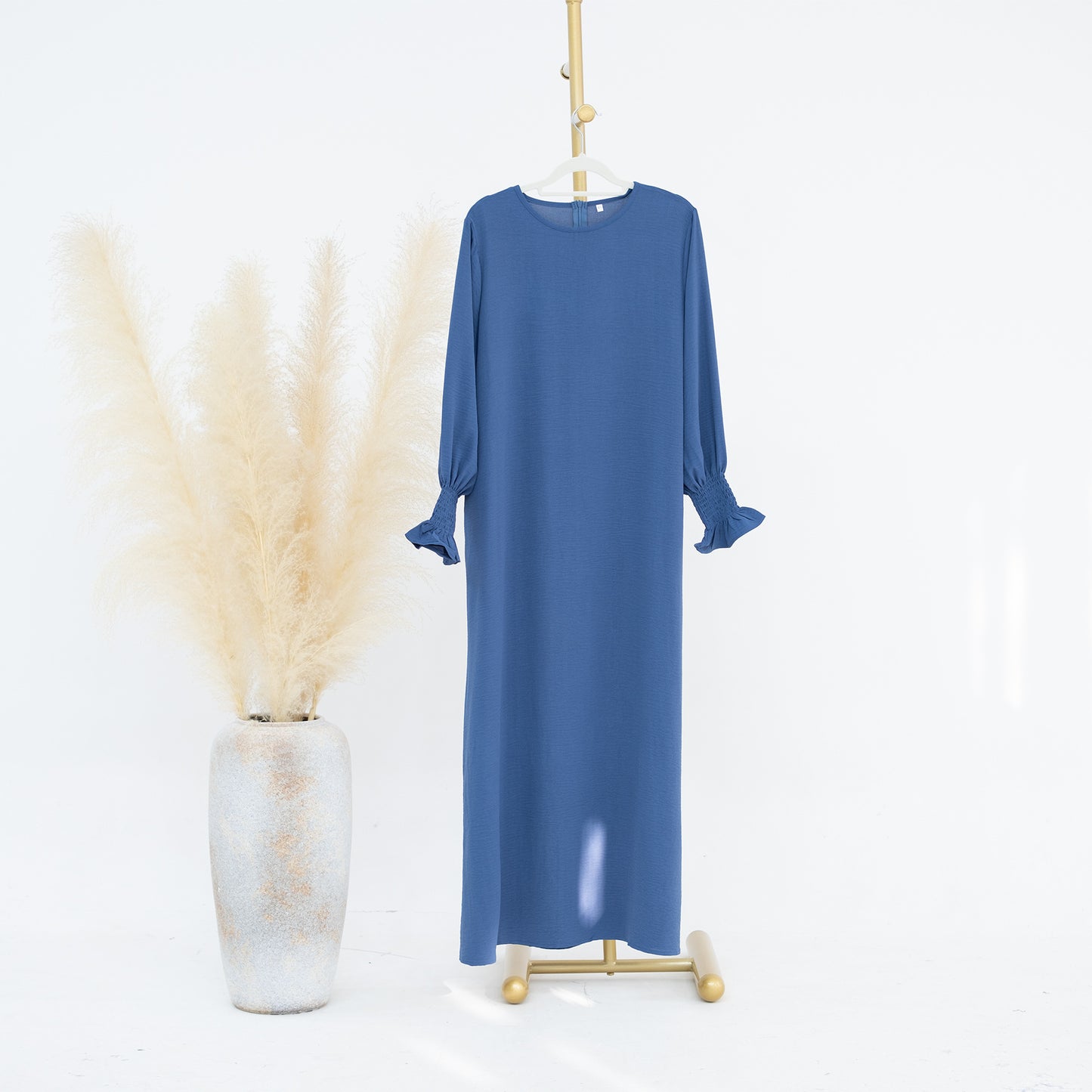 Women's Slouchy Turkish Solid Color Dress Dresses