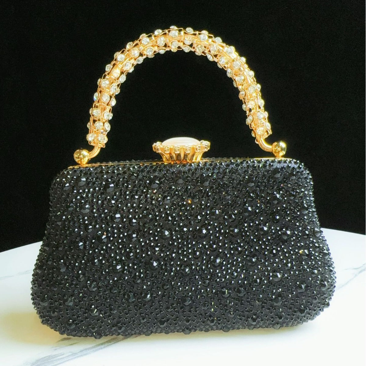 Women's Exquisite Dinner Diamond Clutch For Cheongsam Evening Bags