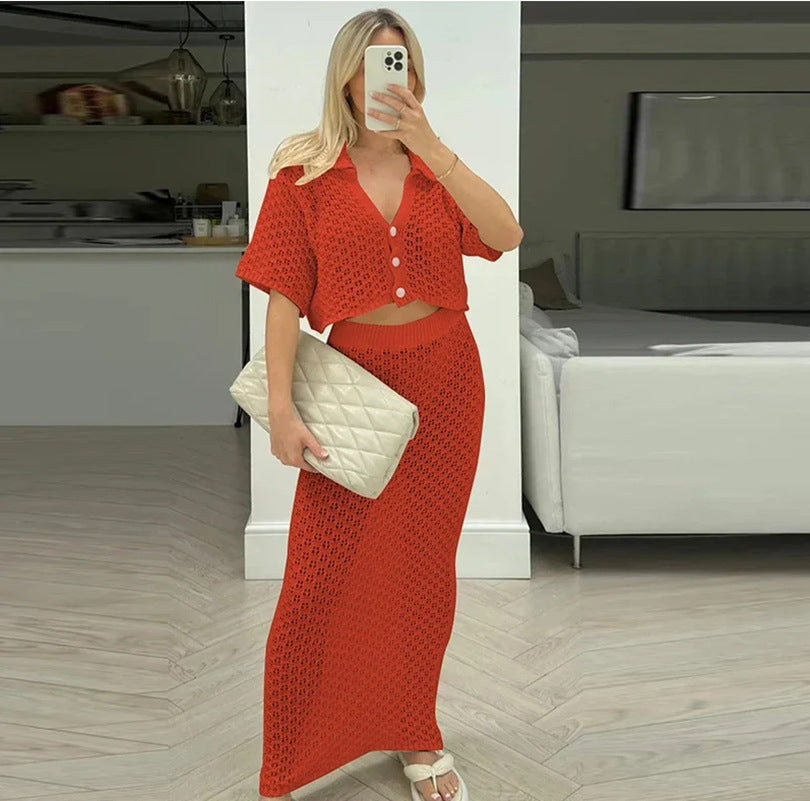 Popular Unique Durable Knitted Crocheted Buckle Suits