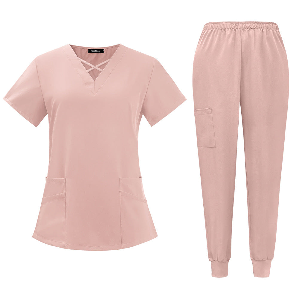 Doctor Nurse Sleeve Summer Thin Comfortable Uniform