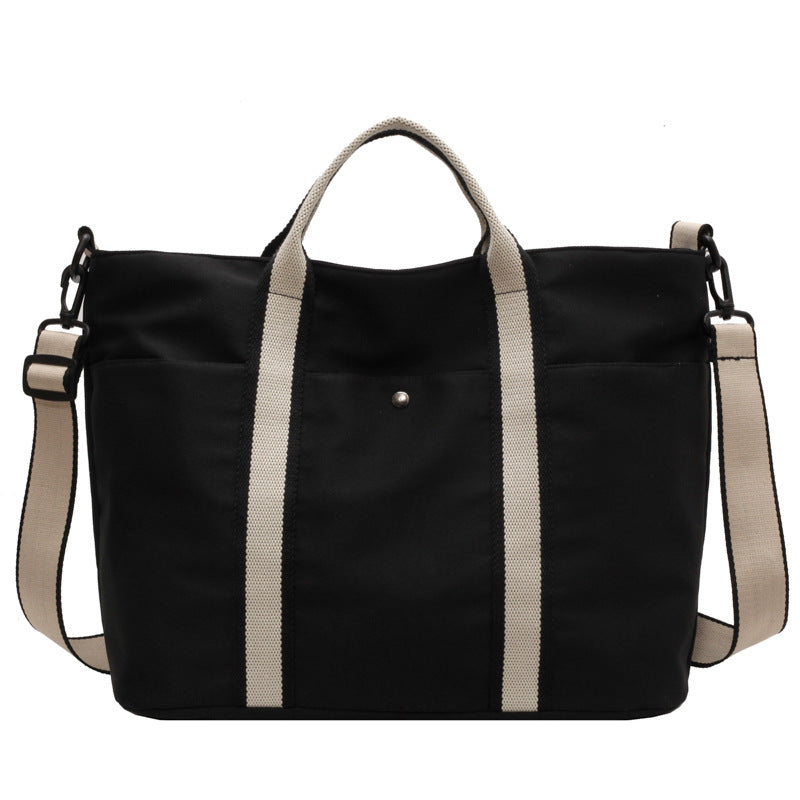 Women's Large Capacity Portable Shopping Versatile Canvas Women's Shoulder Bag