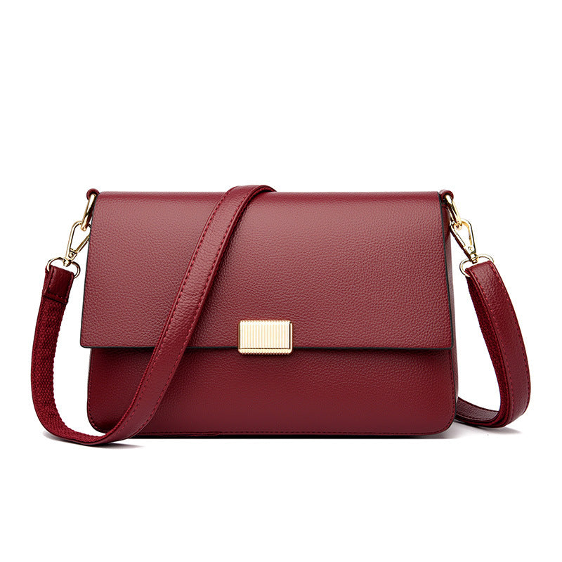 Women's Underarm Fashion Korean Style Retro Soft Shoulder Bags