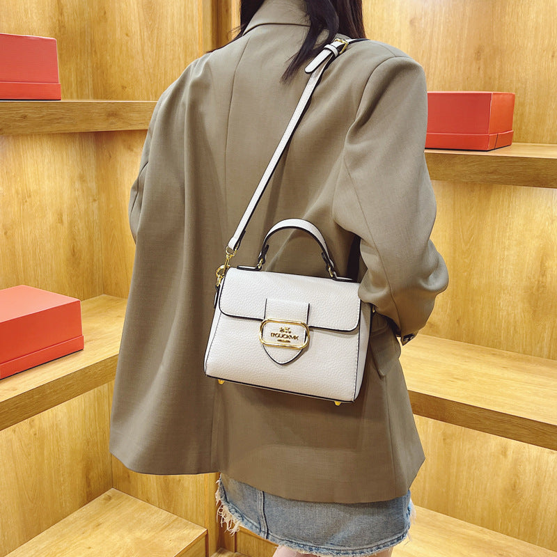 Women's Soft Leather Elegant High-grade Retro Carriage Crossbody Bags
