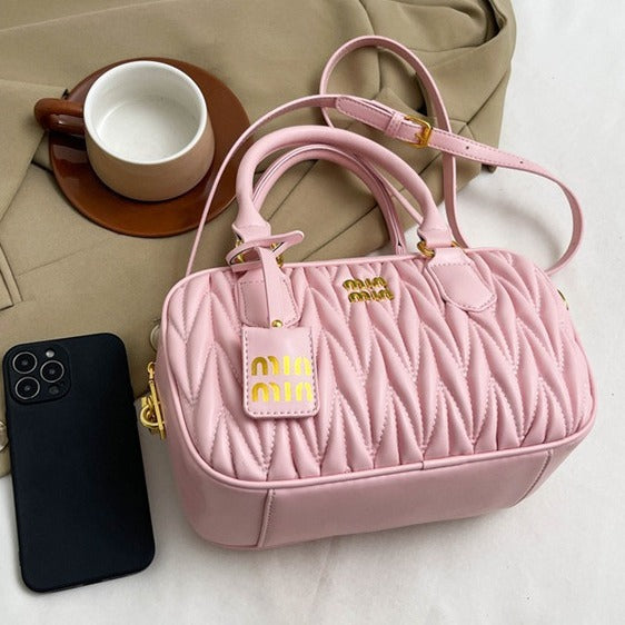 Women's Portable Bowling High-grade Simple Fashion Trendy Shoulder Bags