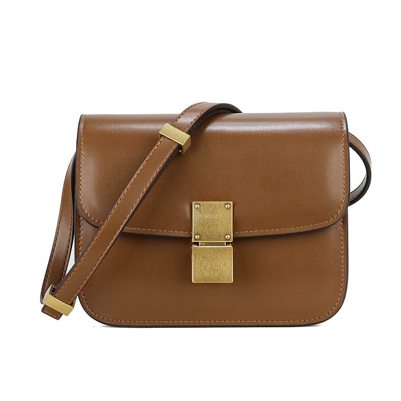 Women's Retro Fashion Twist Niche Texture Shoulder Bags