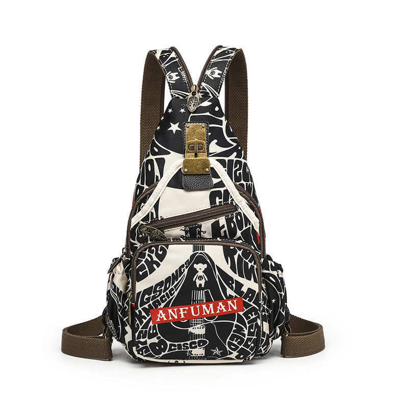 Women's Korean Style Leisure Fashion Double Waist Packs