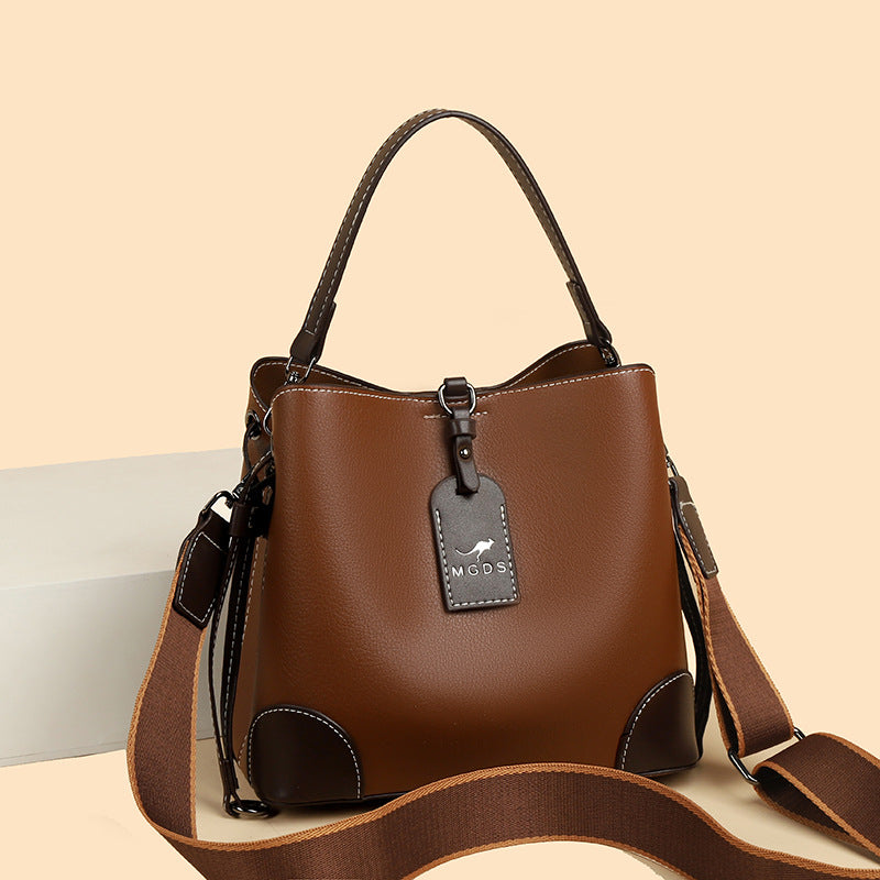 Women's Trendy Large Capacity Fashion Practical Commute Bucket Bags