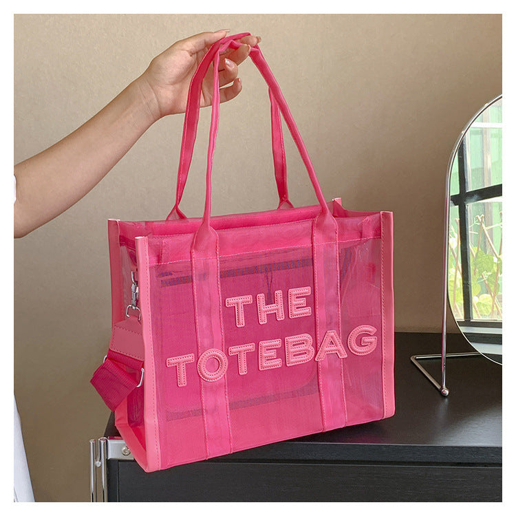 Women's Versatile Jelly Large Capacity Fashion Handbags