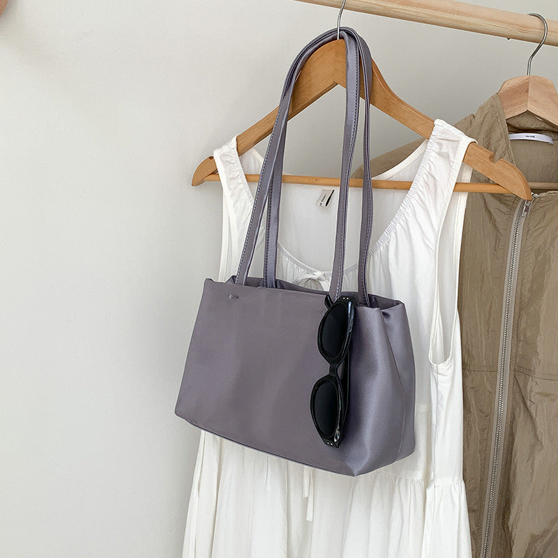 Women's Korean Style Solid Color High-grade Summer Bags