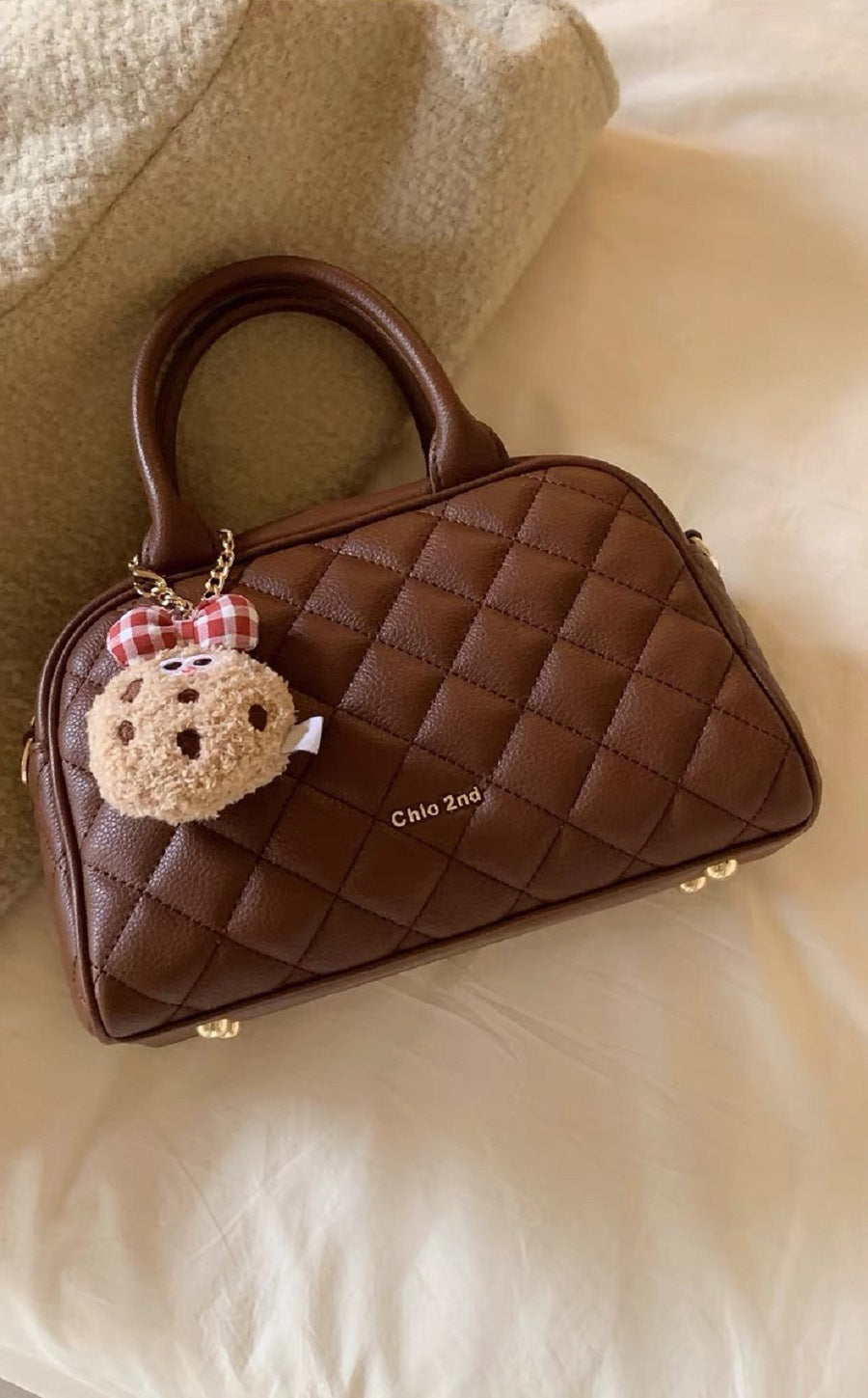 Women's South Style Boston Holiday Pillow Vintage Bags