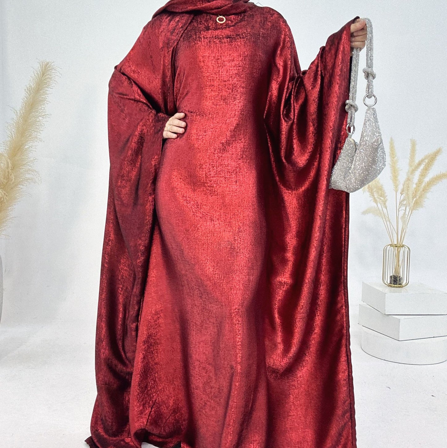 Glamorous Fashion Stitching Turkish Elegant Dress Clothing