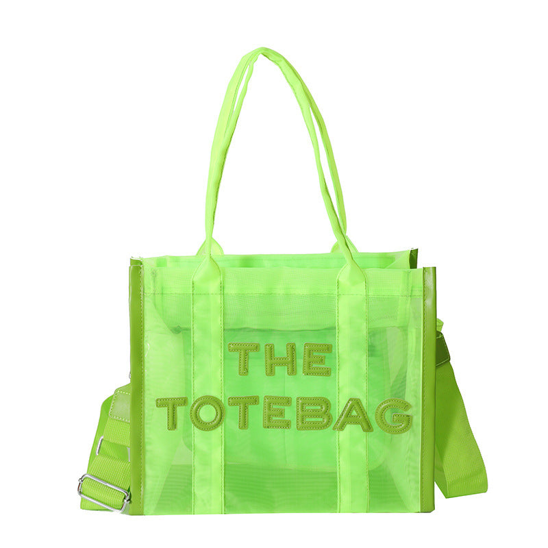 Women's Versatile Jelly Large Capacity Fashion Handbags