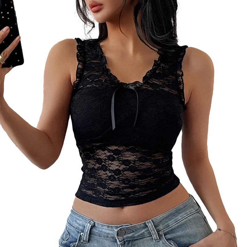 Attractive Summer Sexy Lace Hot Style Tops