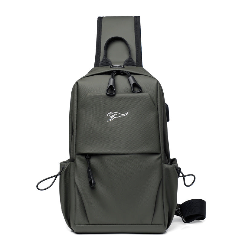 Men's Creative Kangaroo Fashion Rand One Men's Chest Bags
