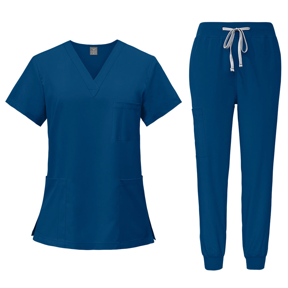 Women's & Men's Washing T-shirt Surgical Clothes Oral Nurse Suits