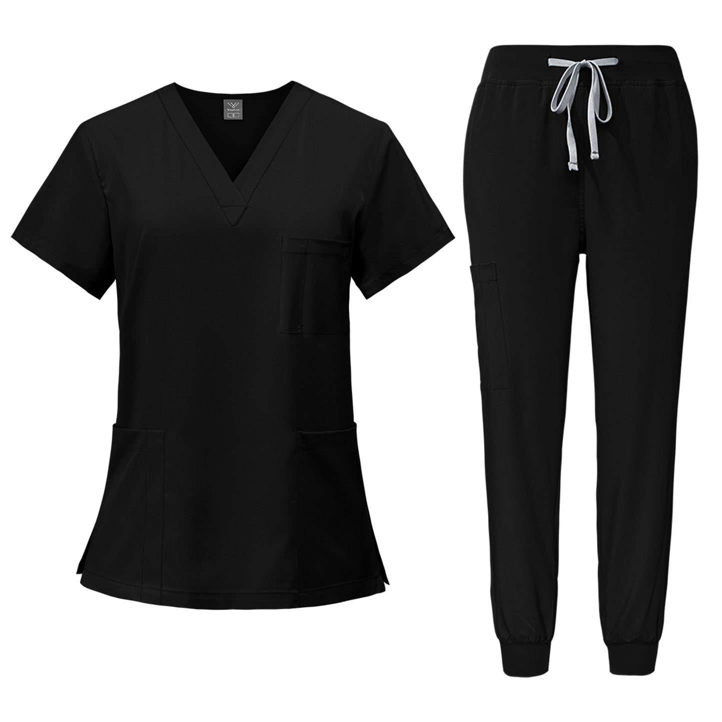 Women's & Men's Washing T-shirt Surgical Clothes Oral Nurse Suits