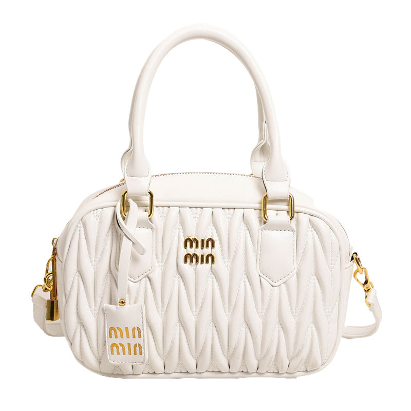 Women's Portable Bowling High-grade Simple Fashion Trendy Shoulder Bags