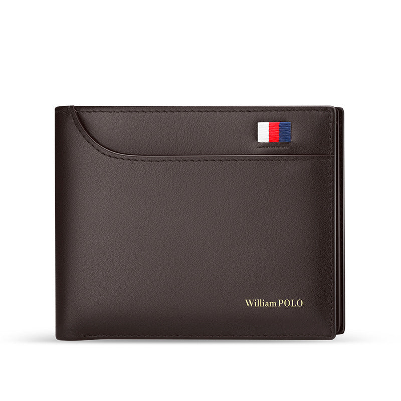 Men's Emperor Paul Short Genuine Leather Simple Men's Wallets