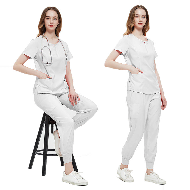 Split Undergarments Nursing Work Uniforms Elastic Uniform