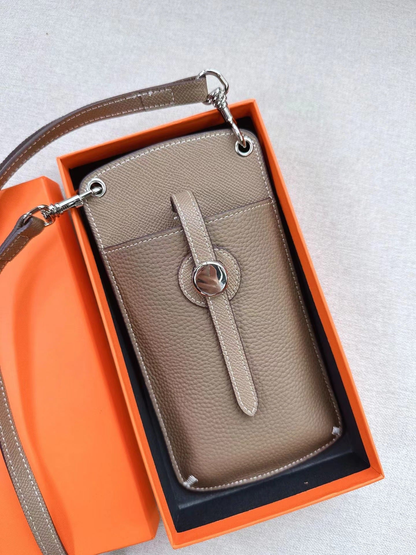 High-grade Genuine Leather Mobile Fashion Color Phone Bags