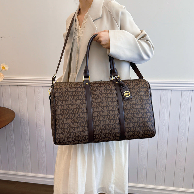 Women's Short-distance Portable Large Capacity Business Boston Handbags