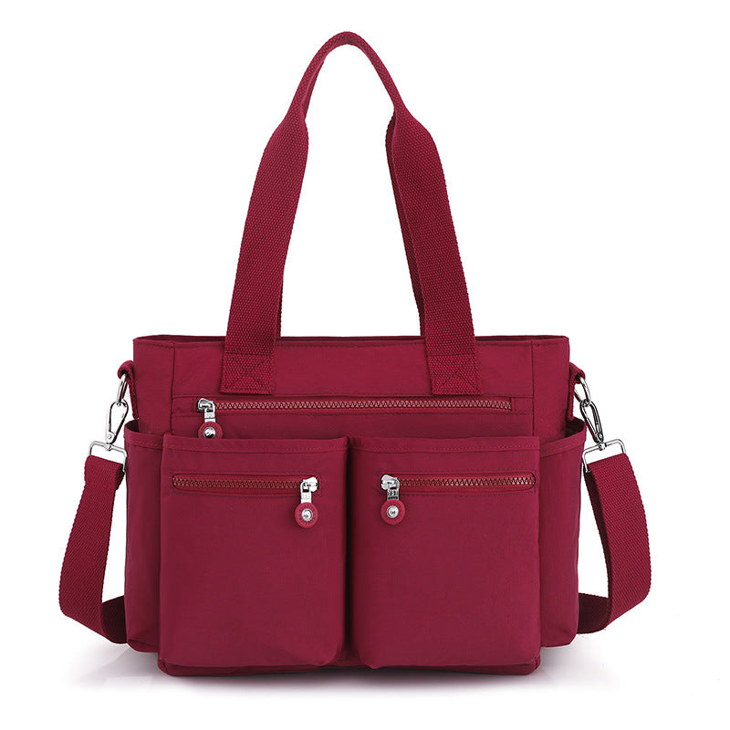Women's Waterproof Nylon Cloth Large Capacity Trendy Crossbody Bags