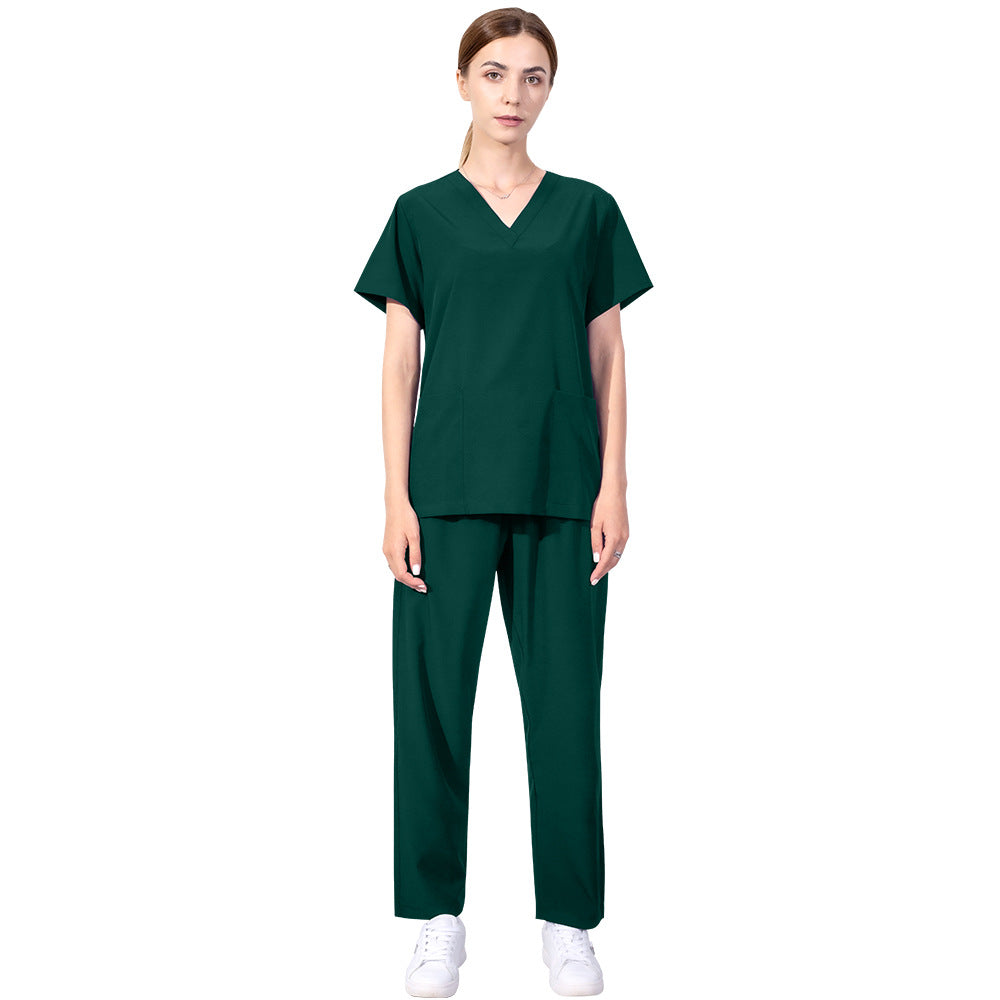 Quick Drying Fabric Elastic Stomatologist Work Uniform