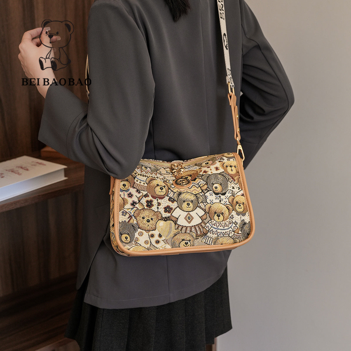 Women's Source Street Fashion Design Cartoon Little Bags