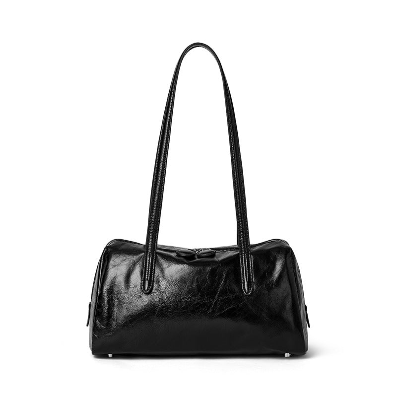 Women's Retro Niche High Sense Underarm Genuine Shoulder Bags